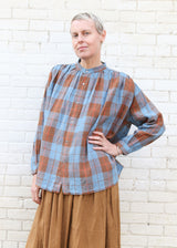 Check Shirt, Blue