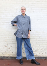 Chambray Work Shirt - Navy