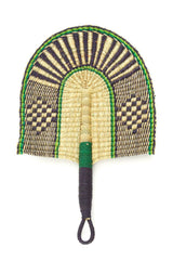 Deep Sea Veta Vera African Hand Fan or Woven Wall Art