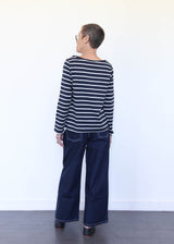 Breton Top - Navy