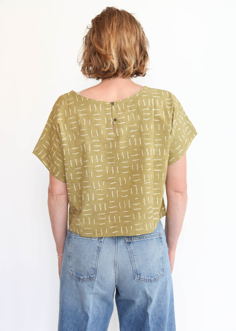 Box Top - Olive Twiggy