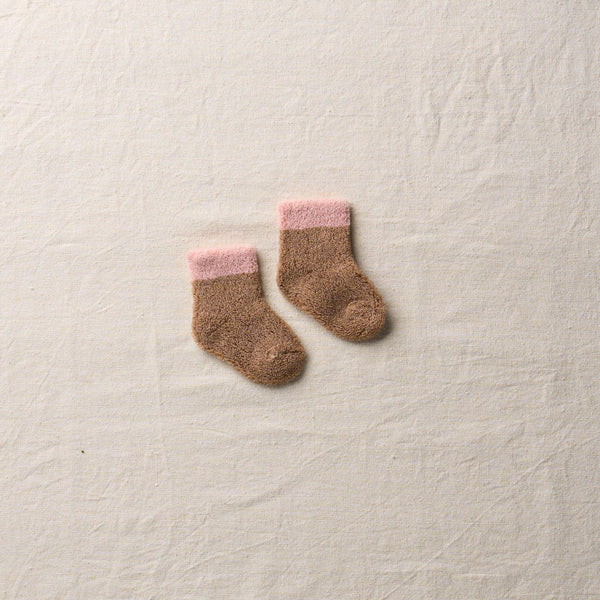 Organic Cotton Yak Pile Socks For Baby