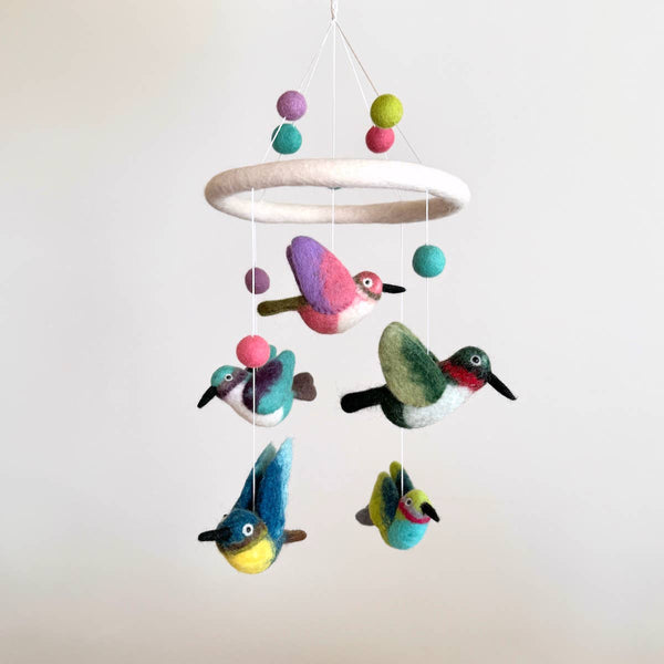 Hummingbird Baby Mobile