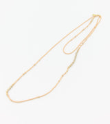 Bare Crystals Long Full Necklace