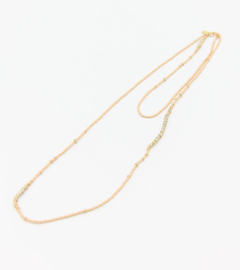 Bare Crystals Long Full Necklace