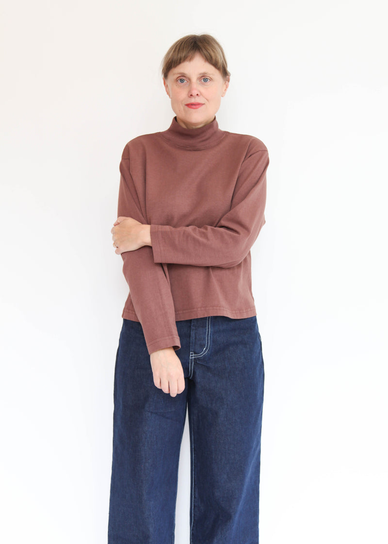 Crop Mock Shirt
