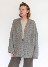 Cable Cardigan - Cinder OS