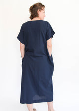 Long Dress - Navy