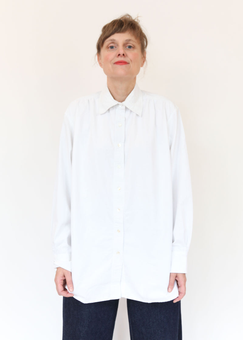 Sheeting Shirt - White
