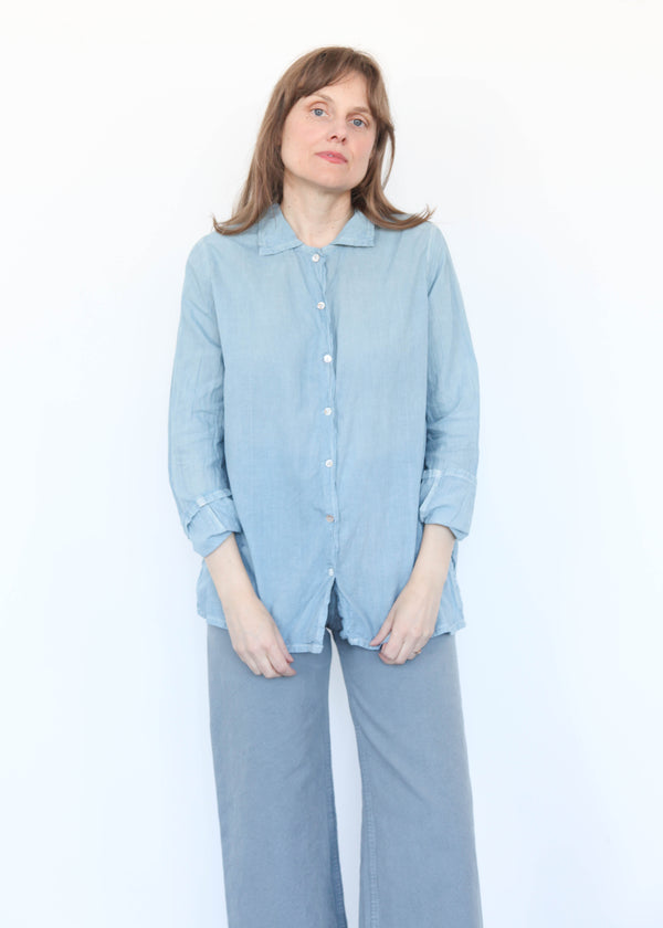 Button Shirt - Lt. Indigo