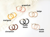 Tiny Color Hoops