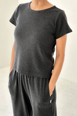 Pointelle Babe Tee