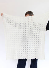 Baby Alpaca Blanket - Creme