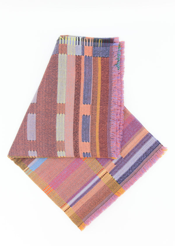 Campanula Wool Scarf - Sherbet