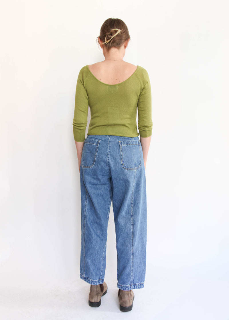 Lune Pant - Medium Blue