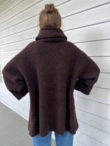 Double Face Coat - Merlot