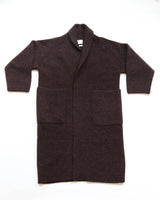Double Face Long Coat - Merlot OS