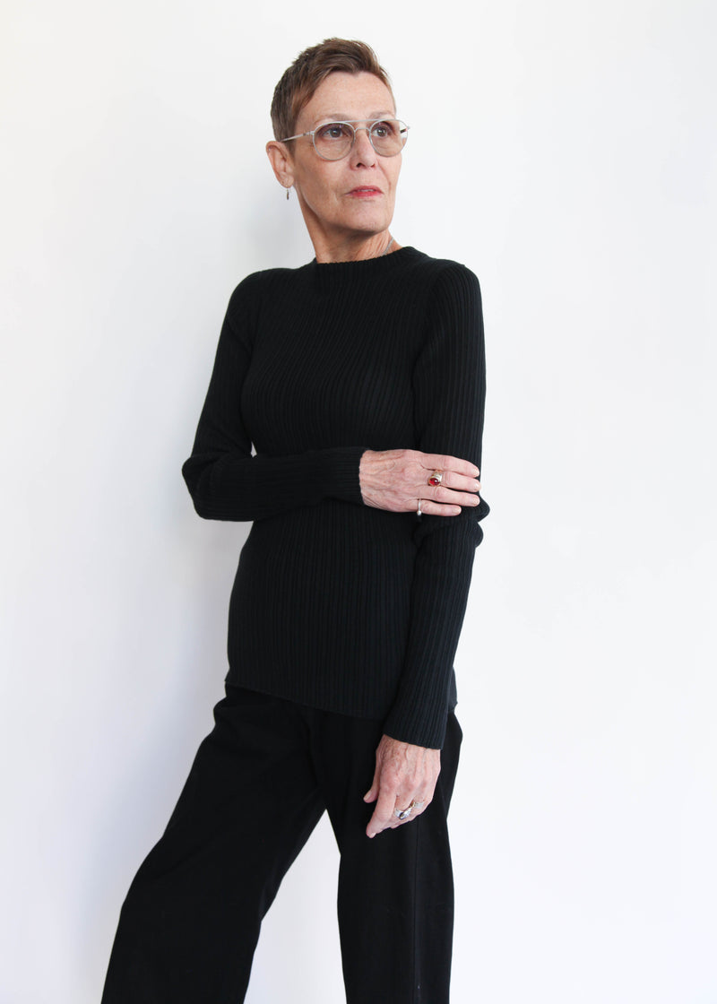 Rib Knit Pullover