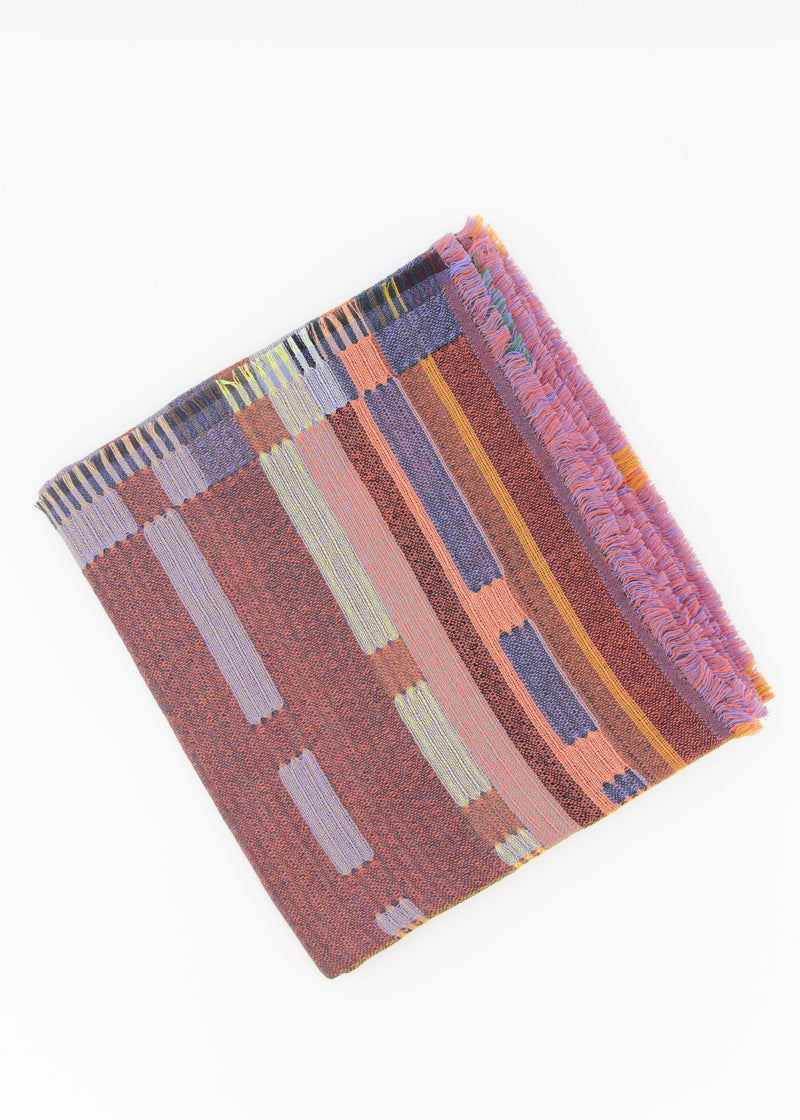 Campanula Wool Scarf - Sherbet