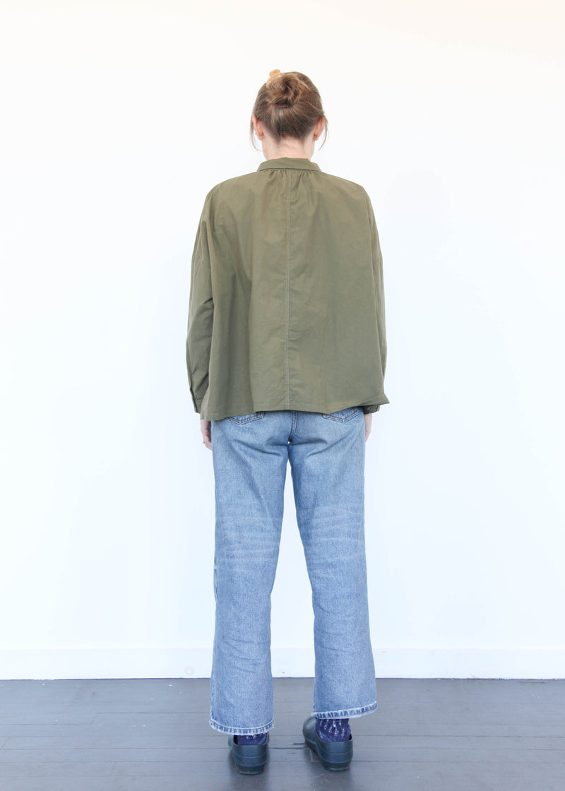 OHMI Typewriter Shirt - Olive