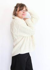 Fisherman Pullover - Cream