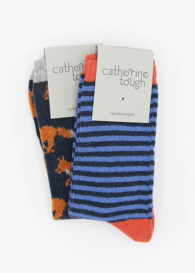 Men's Lambswool Ankle Socks