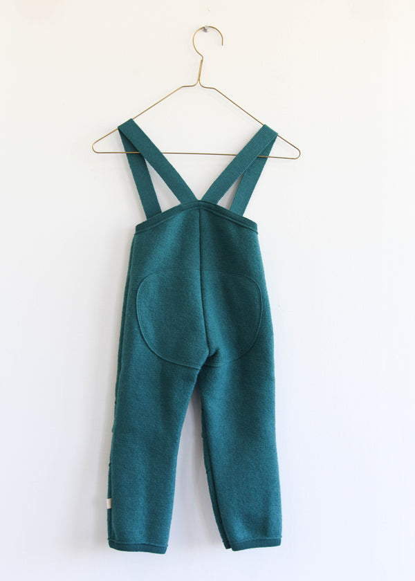Children’s Boiled Wool Trousers - Pacific