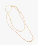 Bare Crystals Long Full Necklace