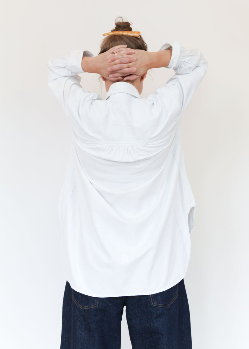 Sheeting Shirt - White