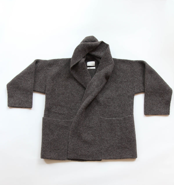 Double Face Coat - Blackened