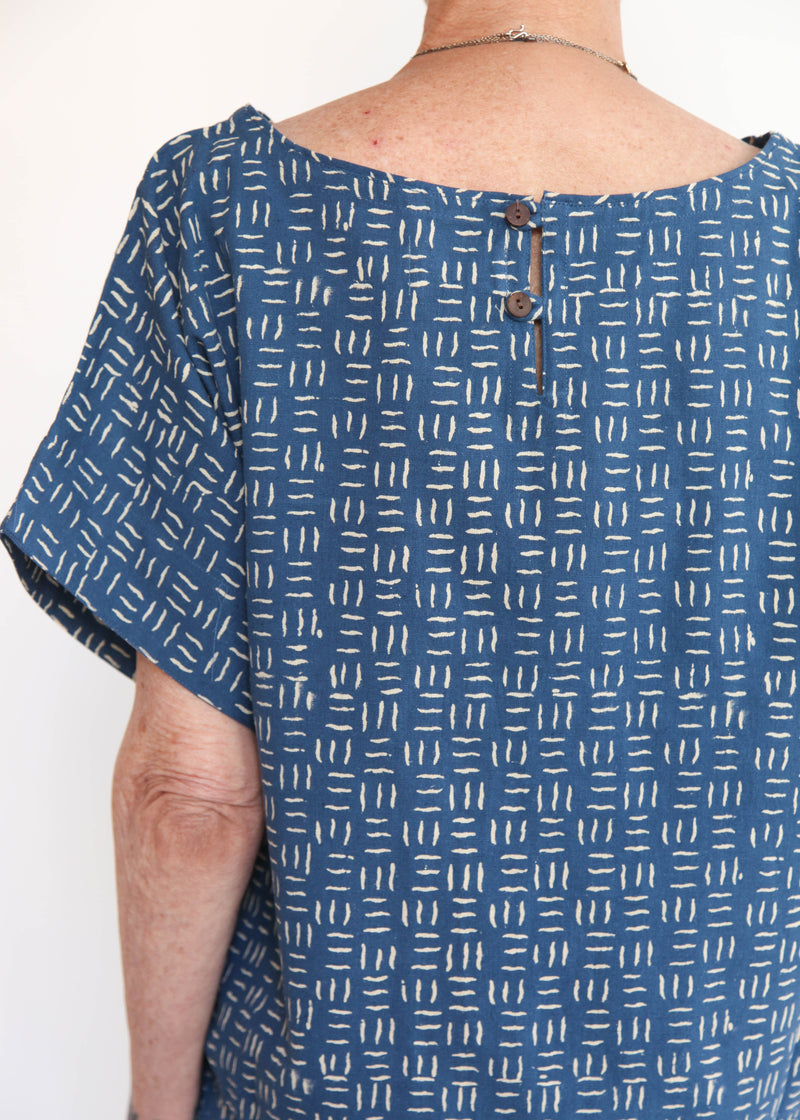 Box Top - Indigo Twiggy