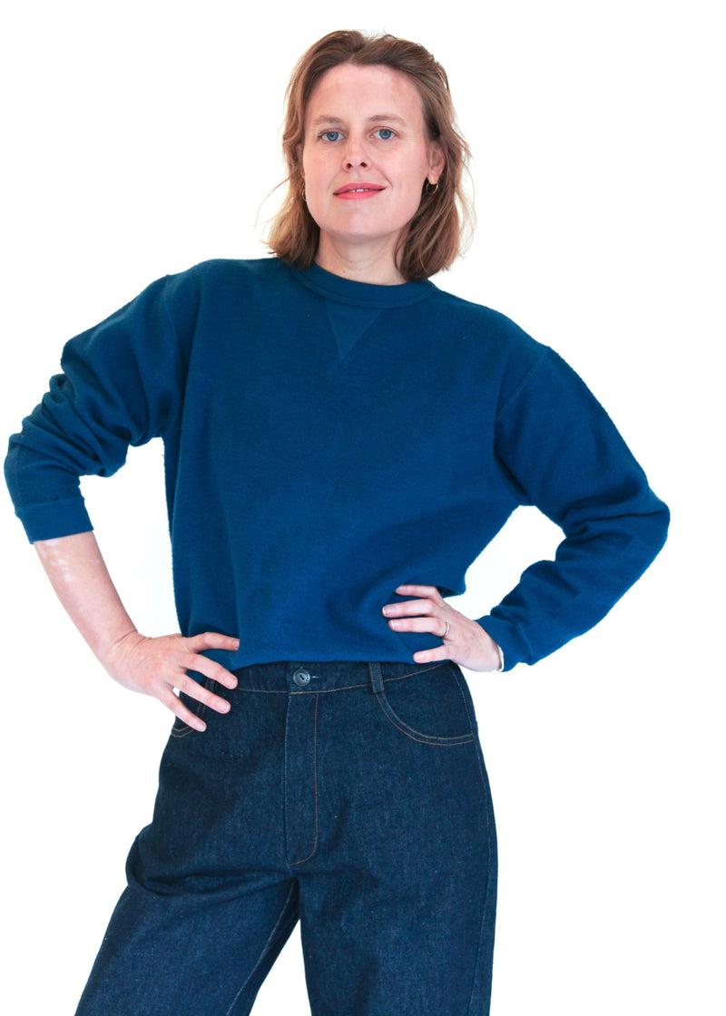Hina Sweatshirt - Blue Opal