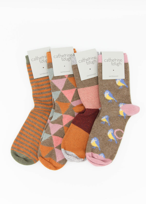 Women's Lambswool Ankle Socks