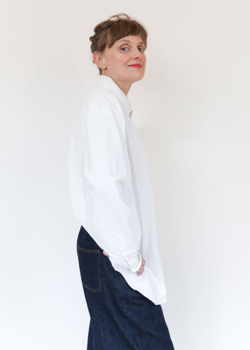 Sheeting Shirt - White