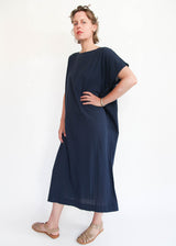 Long Dress - Navy