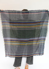 Cowboy Scarf- Olema in Night Meadow