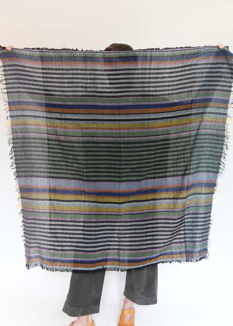 Cowboy Scarf- Olema in Night Meadow