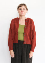 Double Button Cardigan - Spice