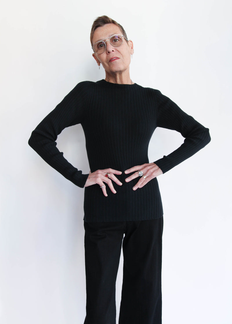 Rib Knit Pullover