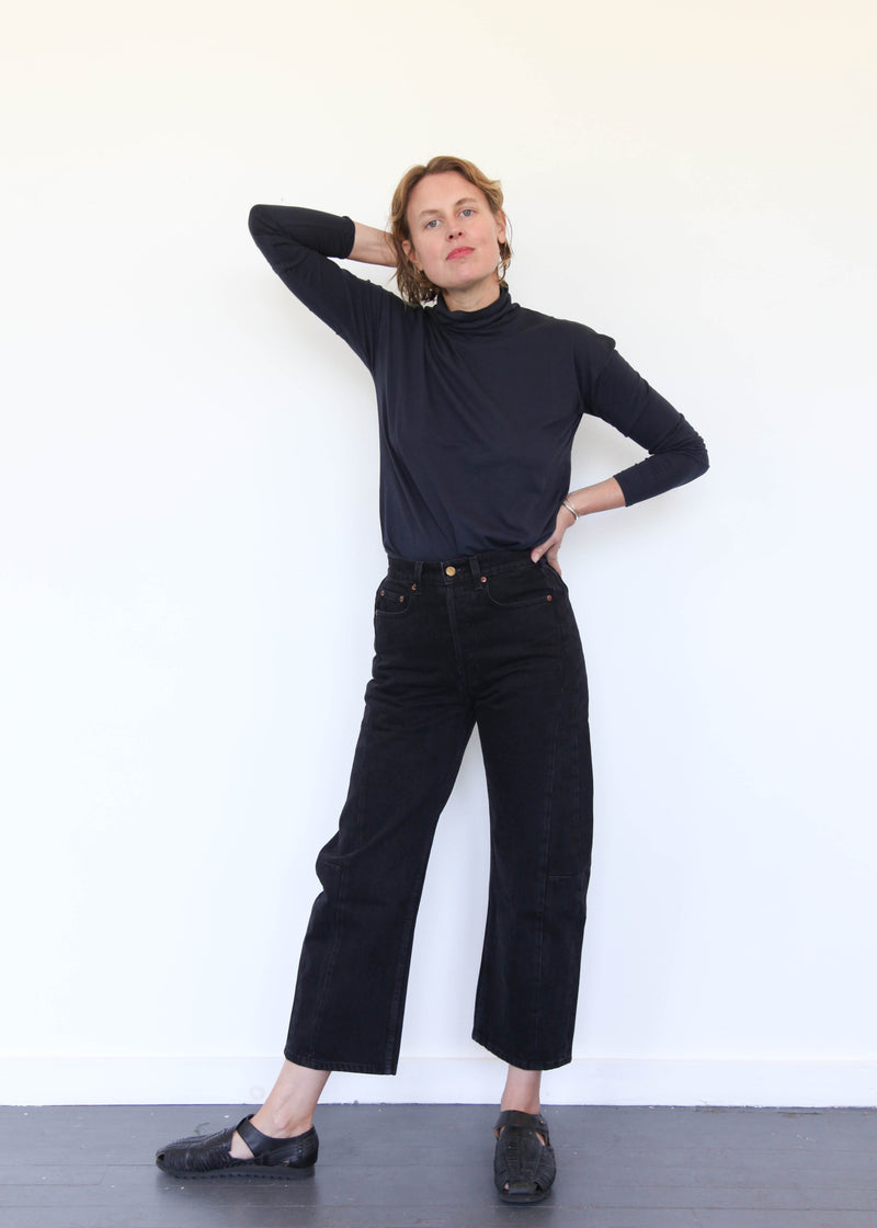 Turtleneck Shirt - Marine Overdye