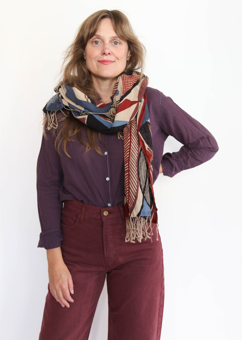 Handpainted Scarf