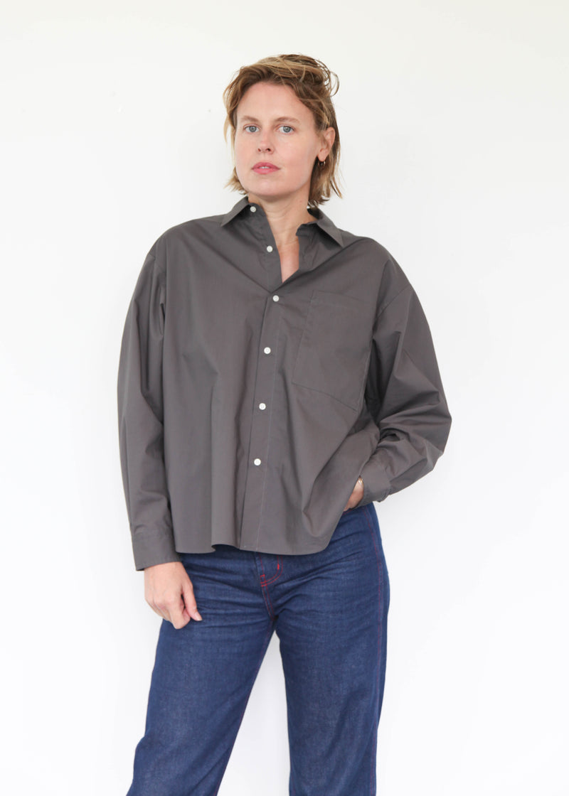 Seabreeze Poplin Shirt - Gray