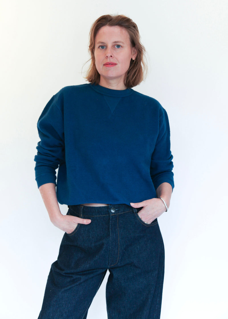 Hina Sweatshirt - Blue Opal