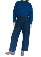 Denim Straight Pants - Indigo