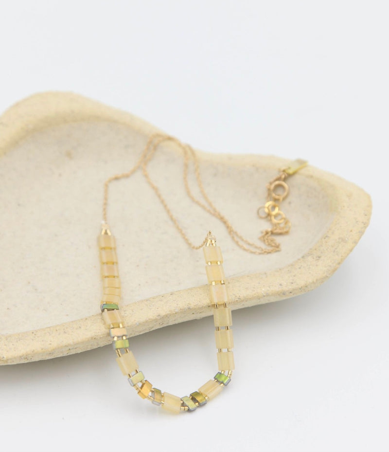 Phoenix Necklace Tiles - Honey