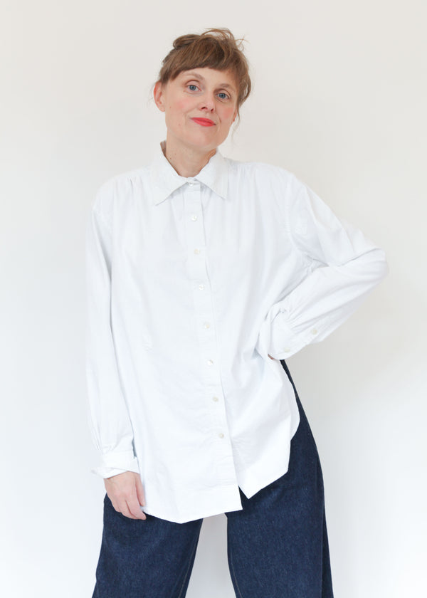 Sheeting Shirt - White