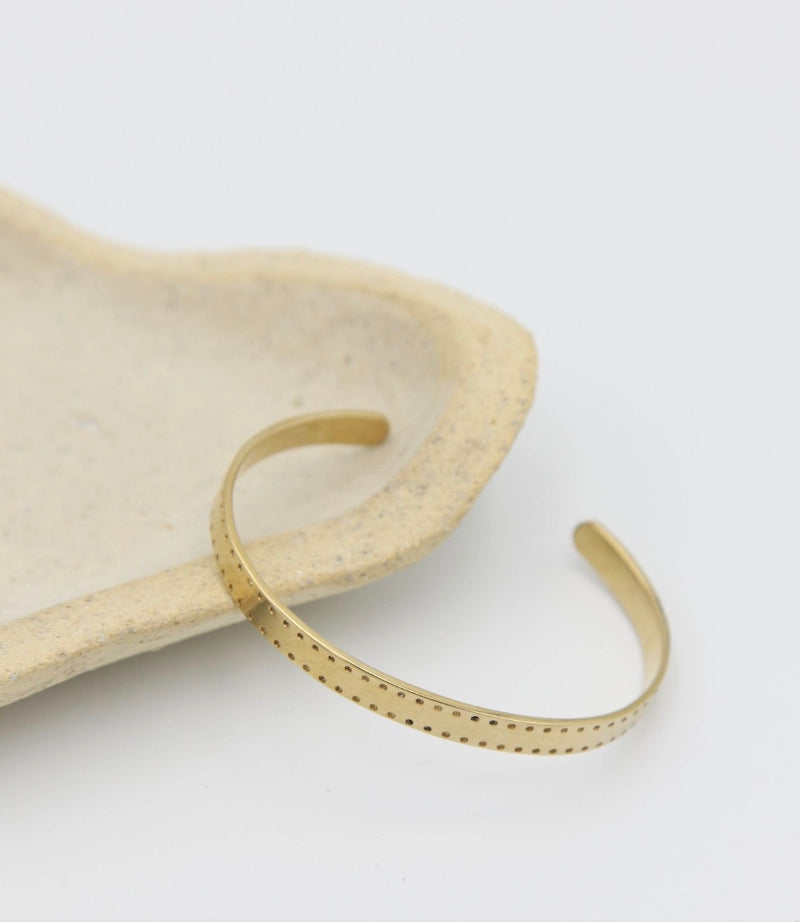 Aurora Dotted Cuff Bracelet