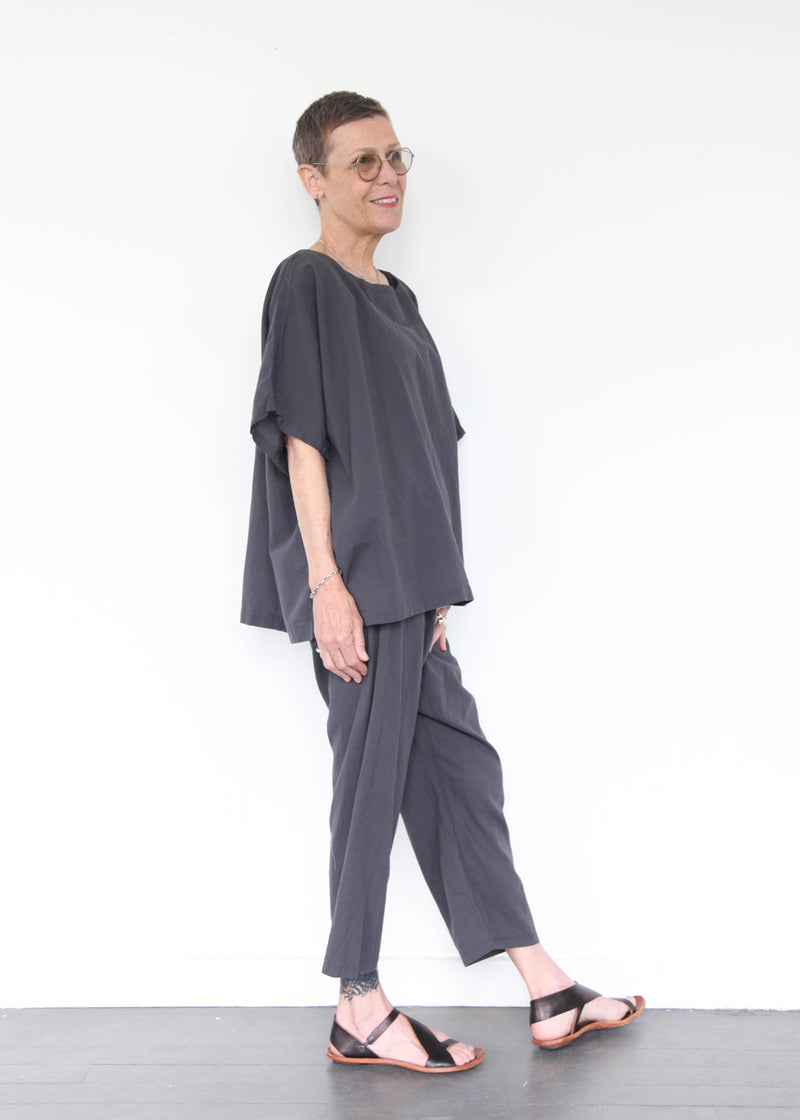 Drop Crotch Pant - Charcoal