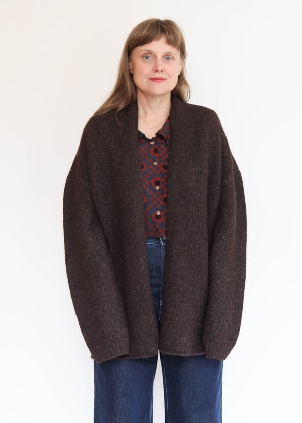 Loft Shawl Cardigan - Soil OS