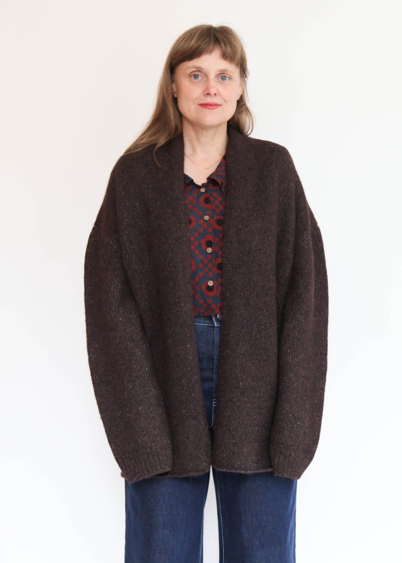 Loft Shawl Cardigan - Soil OS